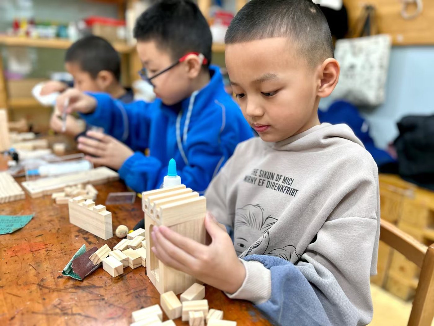 古建筑文化课 · 孩子动手搭建木结构